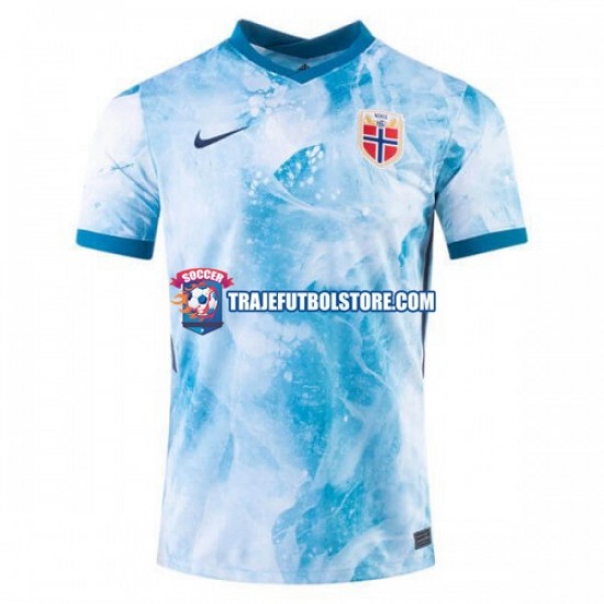 Camiseta 2ª Noruega 2020-2021 Hombre Manga Corta