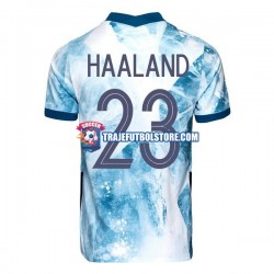 Camiseta 2ª Noruega Erling Haaland 23 2020-2021 Hombre Manga Corta