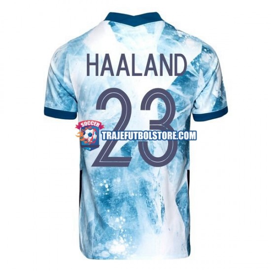 Camiseta 2ª Noruega Erling Haaland 23 2020-2021 Hombre Manga Corta