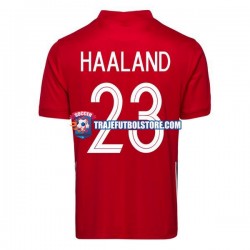 Camiseta 1ª Noruega Erling Haaland 23 2020-2021 Hombre Manga Corta