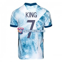 Camiseta 2ª Noruega Joshua King 7 2020-2021 Hombre Manga Corta