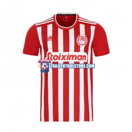 Camiseta 1ª Olympiacos Hombre 2021-2022 Manga Corta