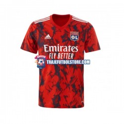 Camiseta 2ª Olympique de Lyon Hombre 2022-2023 Manga Corta