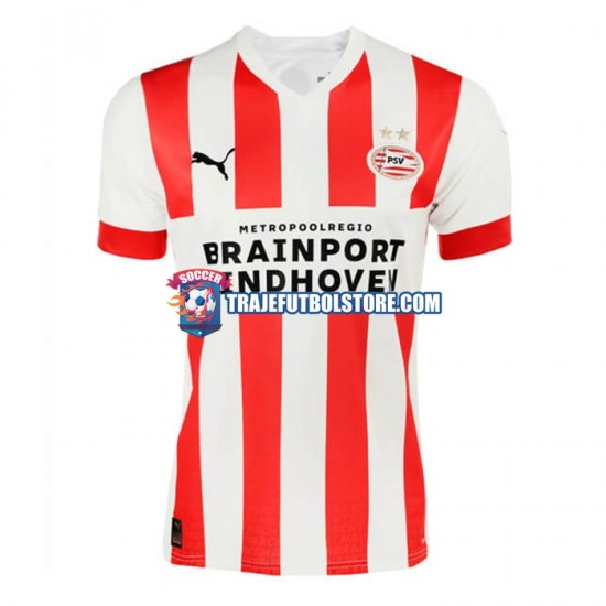 Camiseta 1ª PSV Eindhoven Hombre 2022-2023 Manga Corta
