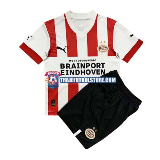 Camiseta 1ª PSV Eindhoven Niño 2022-2023 Manga Corta