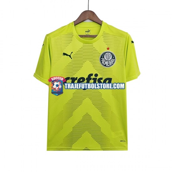 Camiseta 1ª Palmeiras Portero Hombre 2022-2023 Manga Corta