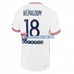 Camiseta 4ª Paris Saint-Germain Georginio Wijnaldum 18 Hombre 2021-2022 Manga Corta