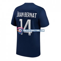 Camiseta 1ª Paris Saint-Germain Juan Bernat 14 Hombre 2022-2023 Manga Corta