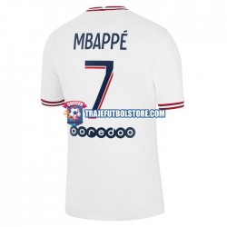 Camiseta 4ª Paris Saint-Germain Mbappé Kylian 7 Hombre 2021-2022 Manga Corta