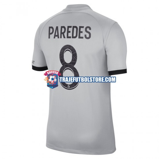 Camiseta 2ª Paris Saint-Germain Leandro Paredes 8 Hombre 2022-2023 Manga Corta