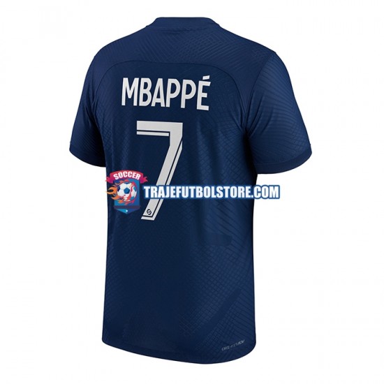 Camiseta 1ª Paris Saint-Germain Mbappé 7 Hombre 2022-2023 Manga Corta