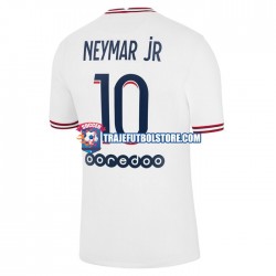 Camiseta 4ª Paris Saint-Germain Neymar Jr 10 Hombre 2021-2022 Manga Corta