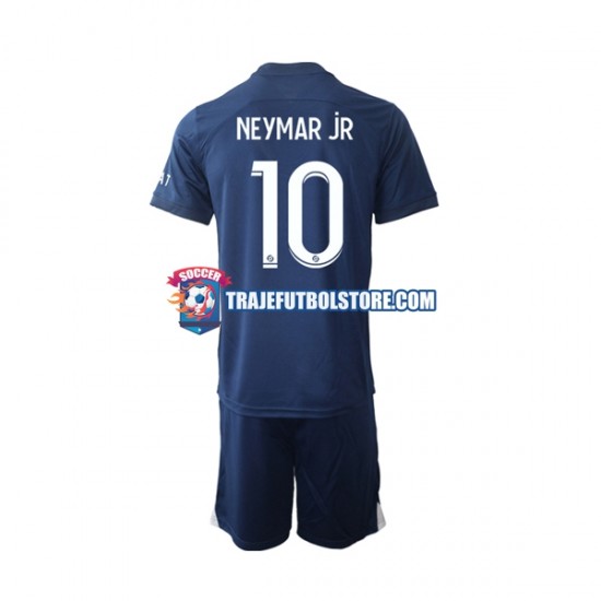 Camiseta 1ª Paris Saint-Germain Neymar Jr 10 Niño 2022-2023 Manga Corta