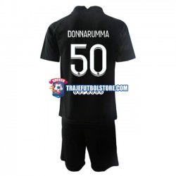 Camiseta 2ª Paris Saint-Germain PSG Gianluigi Donnarumma 50 Portero Niño 2021-2022 Manga Corta