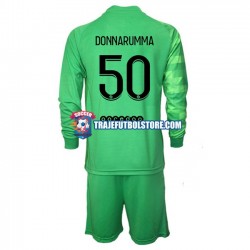 Camiseta 3ª Paris Saint-Germain PSG Gianluigi Donnarumma 50 Portero Niño 2021-2022 ML