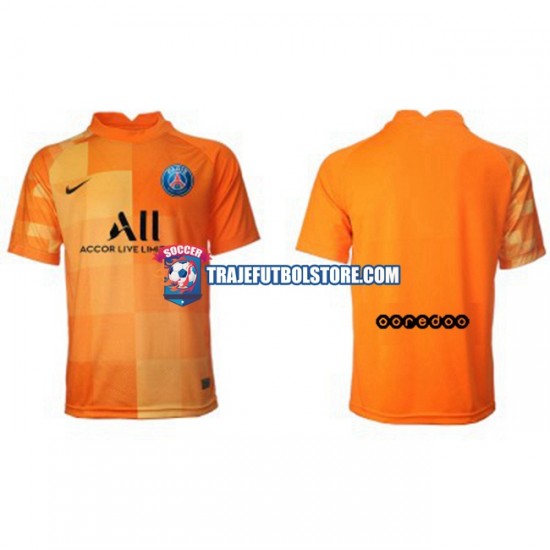 Camiseta 1ª Paris Saint-Germain PSG Portero Hombre 2021-2022 Manga Corta
