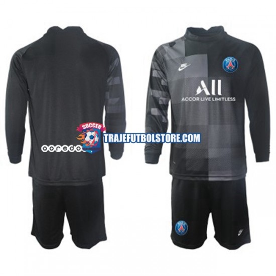 Camiseta 2ª Paris Saint-Germain PSG Portero Niño 2021-2022 ML