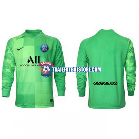 Camiseta 3ª Paris Saint-Germain PSG Portero Hombre 2021-2022 ML