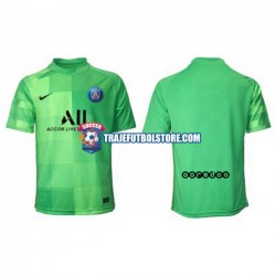 Camiseta 3ª Paris Saint-Germain PSG Portero Hombre 2021-2022 Manga Corta
