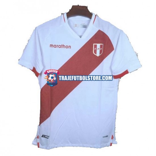 Camiseta 2ª Perú 2020-2021 Hombre Manga Corta