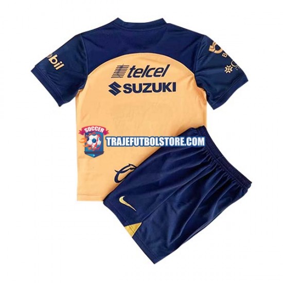 Camiseta 2ª Pumas UNAM Niño 2022-2023 Manga Corta