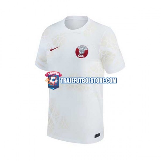 Camiseta 2ª Catar Hombre Copa Mundial 2022 Manga Corta