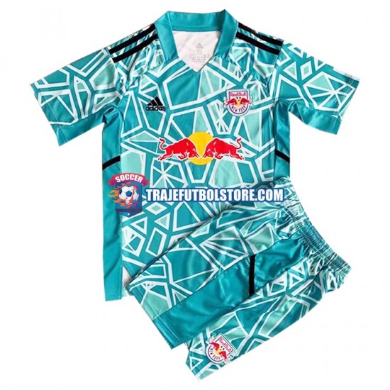 Camiseta 1ª RB Leipzig Portero Niño 2022-2023 Manga Corta