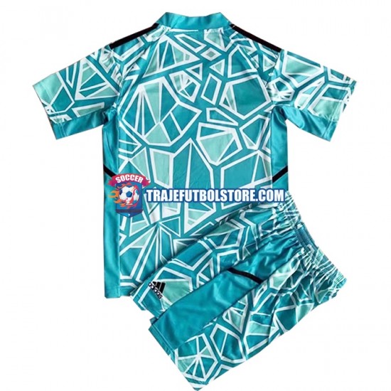 Camiseta 1ª RB Leipzig Portero Niño 2022-2023 Manga Corta