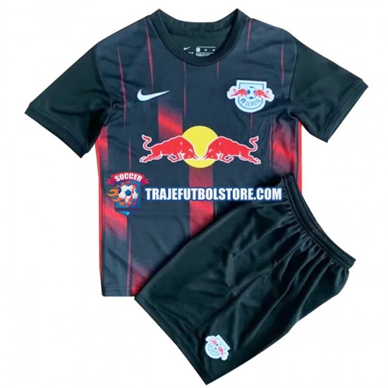 Camiseta 3ª RB Leipzig Niño 2022-2023 Manga Corta