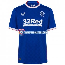 Camiseta 1ª Rangers Hombre 2022-2023 Manga Corta