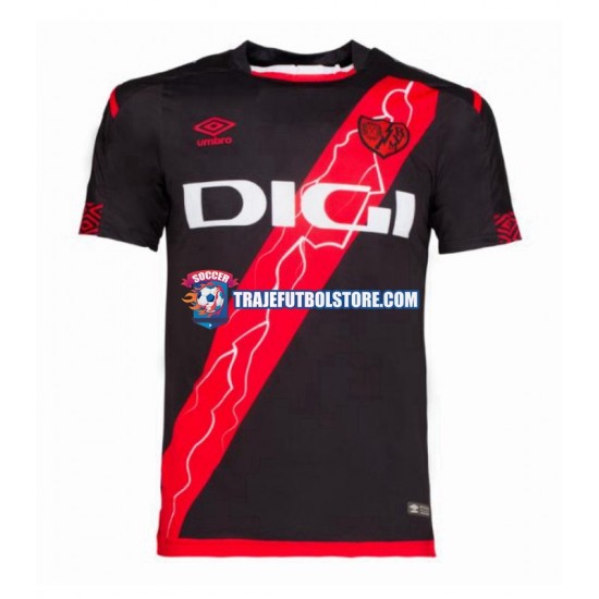 Camiseta 2ª Rayo Vallecano Hombre 2021-2022 Manga Corta
