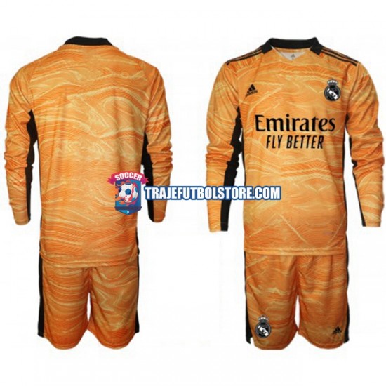 Camiseta 2ª Real Madrid Portero Niño 2021-2022 ML
