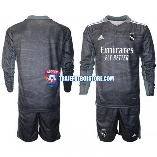 Camiseta 1ª Real Madrid Portero Niño 2021-2022 ML
