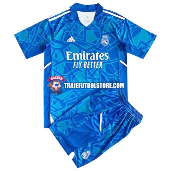 Camiseta 1ª Real Madrid Portero Niño 2022-2023 Manga Corta