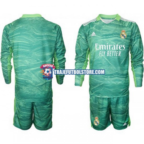 Camiseta 3ª Real Madrid Portero Niño 2021-2022 ML