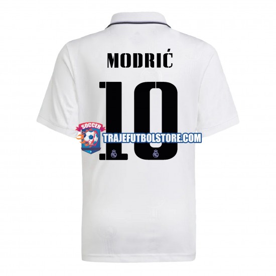 Camiseta 1ª Real Madrid Modrić 10 Hombre 2022-2023 Manga Corta