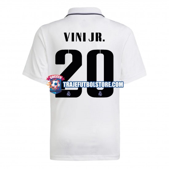 Camiseta 1ª Real Madrid Vini Jr. 20 Hombre 2022-2023 Manga Corta