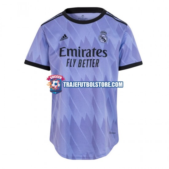 Camiseta 2ª Real Madrid Mujer 2022-2023 Manga Corta