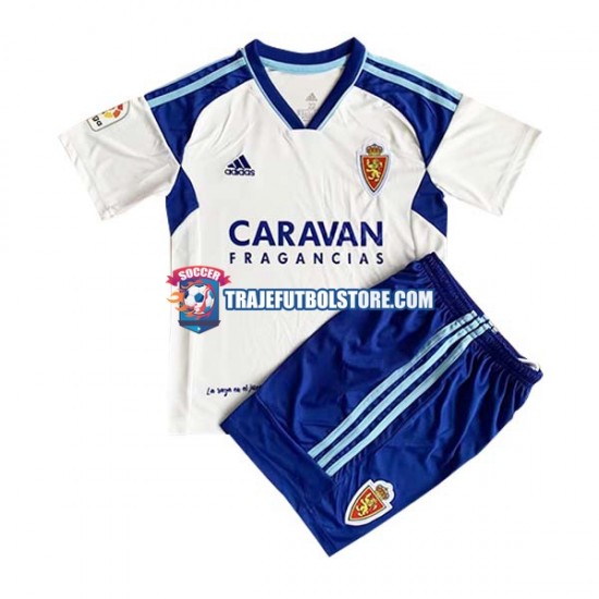 Camiseta 1ª Real Zaragoza Niño 2022-2023 Manga Corta