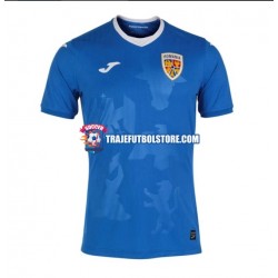 Camiseta 2ª Rumania 2021 Hombre Manga Corta