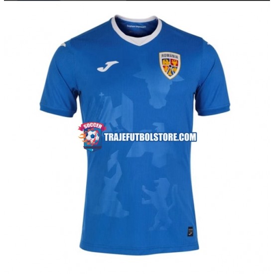 Camiseta 2ª Rumania 2021 Hombre Manga Corta