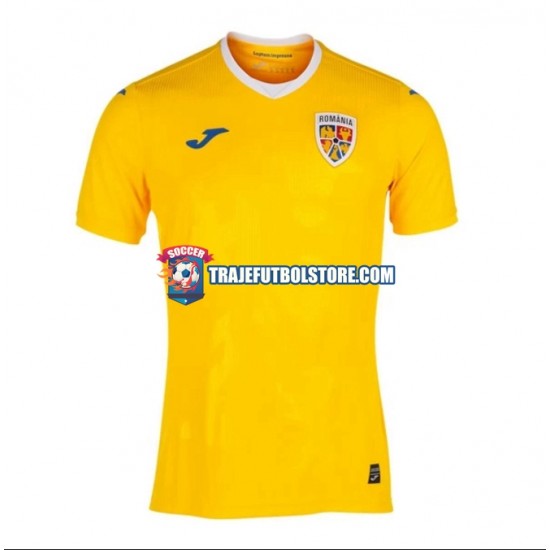 Camiseta 1ª Rumania 2021 Hombre Manga Corta