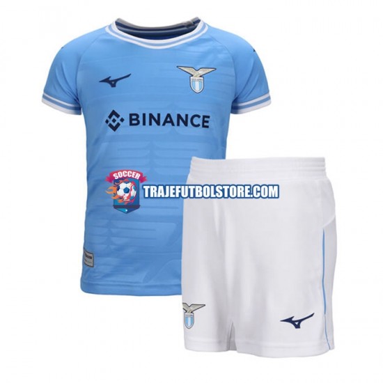 Camiseta 1ª SS Lazio Niño 2022-2023 Manga Corta