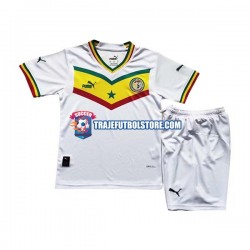 Camiseta 1ª Senegal Niño Copa Mundial 2022 Manga Corta