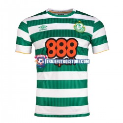 Camiseta 1ª Shamrock Rovers Hombre 2021-2022 Manga Corta