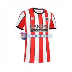 Camiseta 1ª Sheffield United Hombre 2022-2023 Manga Corta
