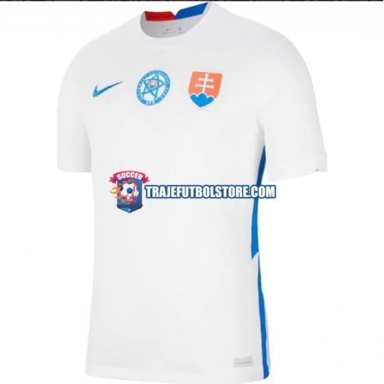 Camiseta 2ª Eslovaquia 2020-2021 Hombre Manga Corta