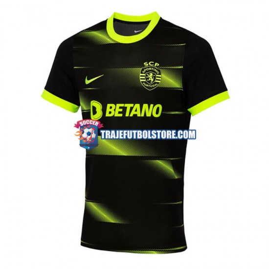 Camiseta 2ª Sporting CP Hombre 2022-2023 Manga Corta
