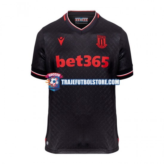 Camiseta 2ª Stoke City Hombre 2022-2023 Manga Corta