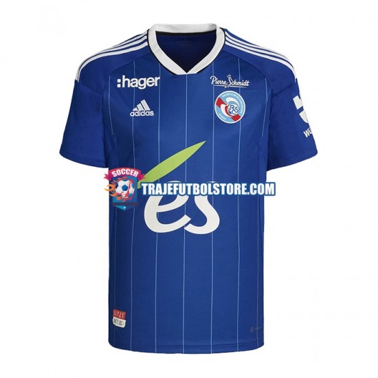 Camiseta 1ª Strasbourg Hombre 2022-2023 Manga Corta